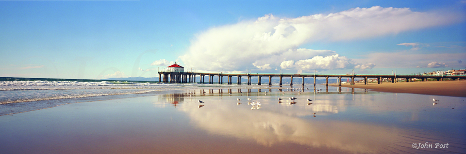 MB Pier Low Tide Cloud and Birds B