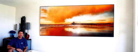 MB Low Tide Sunset, Cloud - 8ft