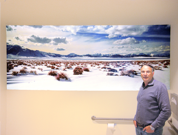 Mammoth Mountain Mural 4x 12 ft Primary Color Ed Hirt Jan 2011