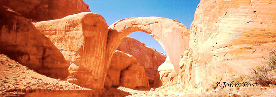 Rainbow Bridge, rock formation,Utah, Lake Powell