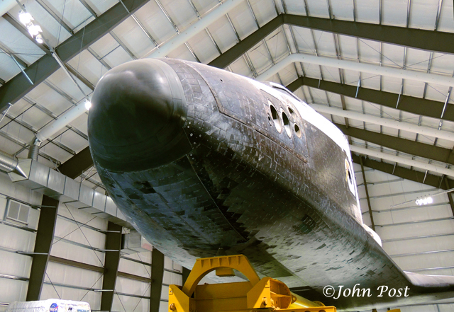 Space Shuttle Endeavour in Air and LA science museum